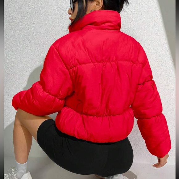 Cozy zip up puffer jacket - Picture 3 of 5